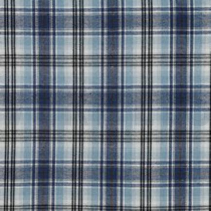BRUSHED YARN DYED CHECKS BLUE (thumbnail)
