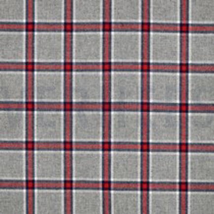 COTTON YARN DYED BRUSHED CHECKS GREY (thumbnail)
