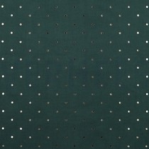 BABYCORD GOLD FOIL DOT DARK GREEN (thumbnail)