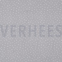MUSSELIN KLEINE PUNKTE GRAU (thumbnail)