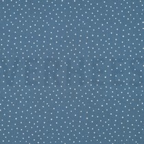 MUSSELIN KLEINE PUNKTE BLAU (thumbnail)