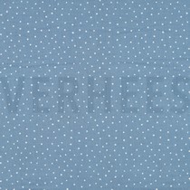 MUSSELIN KLEINE PUNKTE HELLBLAU (thumbnail)