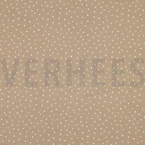 MUSSELIN KLEINE PUNKTE BEIGE (thumbnail)