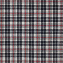 GEBÜRSTETER MANTELSTOFF GARNGEFÄRBT MARINEBLAU/ECRU/ROT (thumbnail)