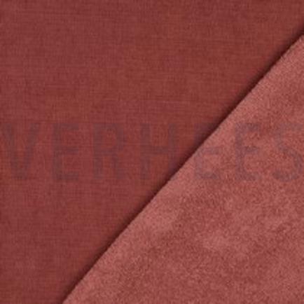 DOUBLE SIDED KNITTED VELOURS SHERPA MAUVE (thumbnail)