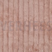 KUNSTPELZ STREIFEN ALTROSA (thumbnail)
