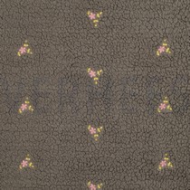 TEDDY EMBROIDERY FLOWERS GREY (thumbnail)