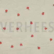 TEDDY BRODERIE PÊCHES ÉCRU (thumbnail)