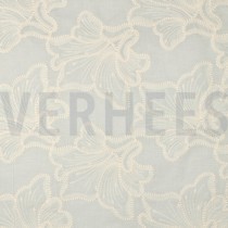 KATOEN EMBROIDERY BLOEMEN ECRU (thumbnail)