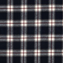 KATOEN GARENGEVERFD GEBORSTELDE RUITEN MARINEBLAUW (thumbnail)