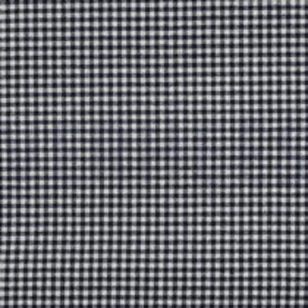 COTON TEINT EN FIL BROSSÉ CARREAUX BLEU MARINE (thumbnail)