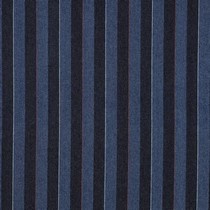 DENIM JACQUARD RAYURES INDIGO (thumbnail)