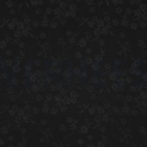 VISCOSE JACQUARD FLEURS NOIR (thumbnail)
