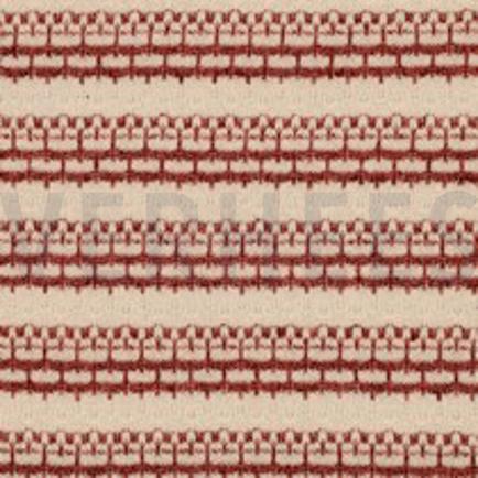 BREISEL JACQUARD STREPEN BORDEAUXROOD (thumbnail)