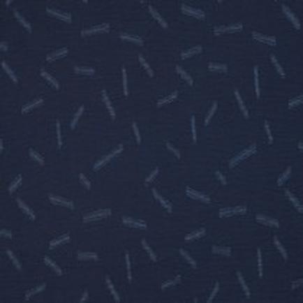 DOBBY JACQUARD STREPEN MARINEBLAUW (thumbnail)