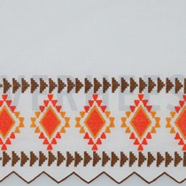 COTTON VOILE ONE-SIDE BORDER WHITE (thumbnail)