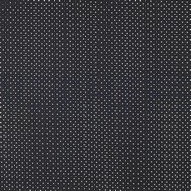 KATOENEN POPLIN KLEINE STIPPEN ZWART (thumbnail)