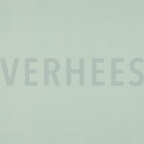 KATOENEN POPLIN KLEINE STIPPEN MINT (thumbnail)