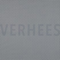 KATOENEN POPLIN KLEINE STIPPEN GRIJS (thumbnail)