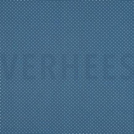 KATOENEN POPLIN KLEINE STIPPEN BLAUW (thumbnail)
