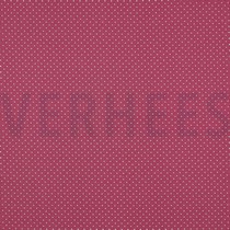 KATOENEN POPLIN KLEINE STIPPEN MAUVE (thumbnail)