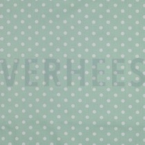 BAUMWOLLE POPELINE PUNKTE MINZE (thumbnail)
