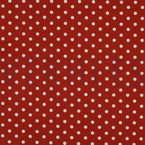 BAUMWOLLE POPELINE PUNKTE TERRACOTTA (thumbnail)
