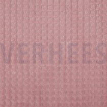 VELOURS DECO VIERKANT OUDROZE (thumbnail)