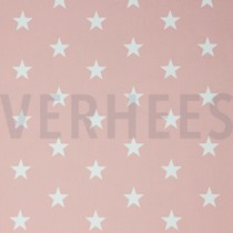 POPLIN STARS OLD ROSE (thumbnail)