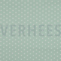 POPLIN PETIT STARS MINT (thumbnail)