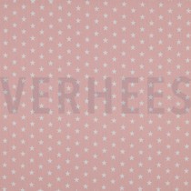 POPLIN PETIT STARS OLD ROSE (thumbnail)