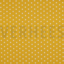 POPLIN PETIT STARS YELLOW (thumbnail)