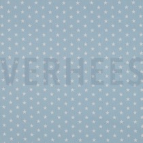 POPLIN PETIT STARS LIGHT BLUE (thumbnail)