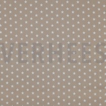 POPLIN PETIT STARS SAND (thumbnail)