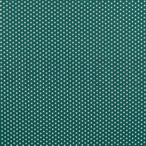 KATOENEN POPLIN MINI STERREN PETROL (thumbnail)