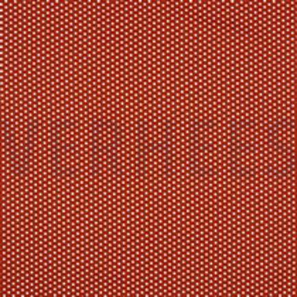 KATOENEN POPLIN MINI STERREN TERRACOTTA (thumbnail)