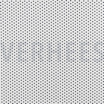 BAUMWOLLE POPELINE MINI STERNE WEISS/MARINEBLAU (thumbnail)