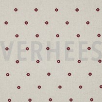 LEINEN VISKOSE STICKEREI QUADRAT BLUSH (thumbnail)