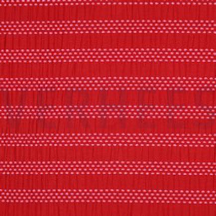 COTTON DOBBY JACQUARD STRIPES RED (thumbnail)