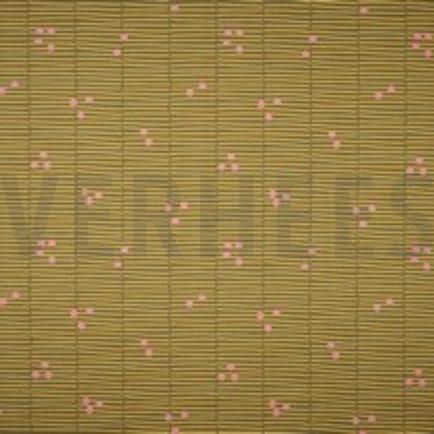 FINE POPLIN BROKEN STRIPES GREEN (thumbnail)