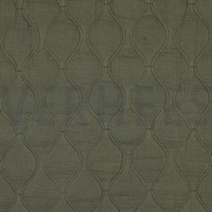 DOUBLE GAUZE QUILT DONKER MOSGROEN (thumbnail)
