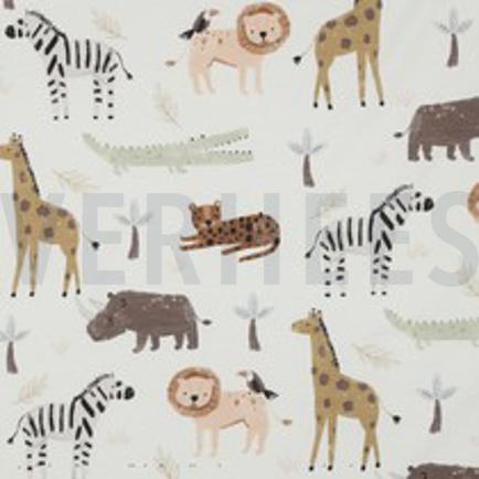 JERSEY DIGITAAL SAFARI DIEREN WIT (thumbnail)