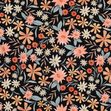 JERSEY DIGITAAL BLOEMEN ZWART (thumbnail)