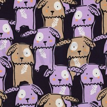 JERSEY HUNDE DUNKELVIOLETT (thumbnail)