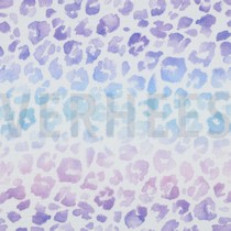 DOUBLE GAUZE DIGITAAL DIERENHUID WIT (thumbnail)