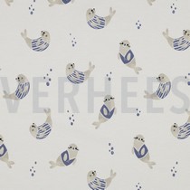 JERSEY GOTS DIGITAL SEALS OFFWHITE (thumbnail)