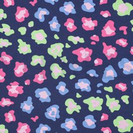 JERSEY GLITZER TIERHAUT MARINEBLAU (thumbnail)