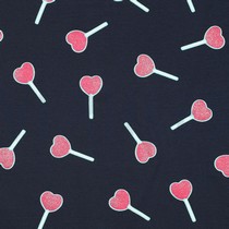 JERSEY GLITZER LOLLIPOP MARINEBLAU (thumbnail)