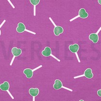 JERSEY GLITZER LOLLIPOP LILA/VIOLETT (thumbnail)