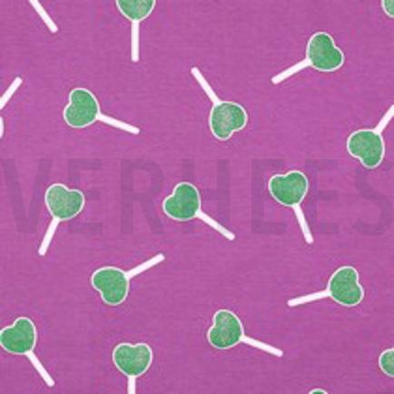 JERSEY GLITTER LOLLYPOP PURPLE (thumbnail)